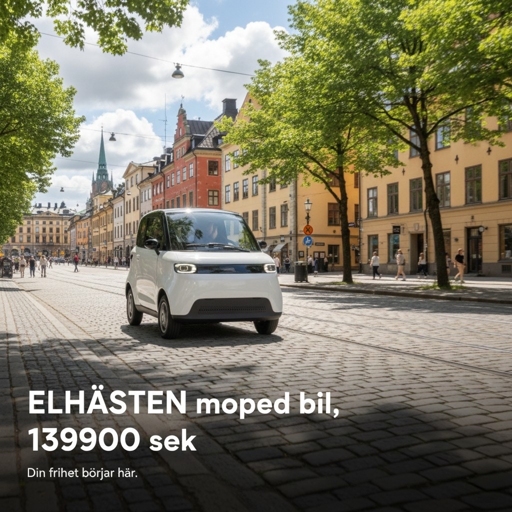 ELHÄSTEN MOPEDBIL